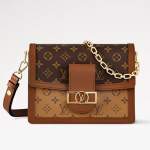 Louis Vuitton Dauphine MM monogram reverse bag